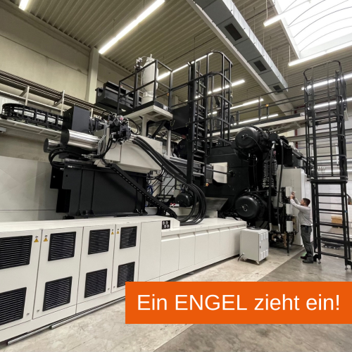Kunststoffexperte Weber investiert in 4.000T Maschine. 